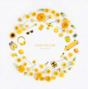 『Half time Old - OverEats』収録の『CRISP YELLOW』ジャケット