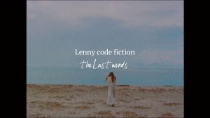 『Lenny code fiction - the last words』収録の『the last words』ジャケット