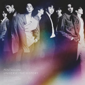 『PENTAGON - Can you feel it (2020 Japanese ver.)』収録の『UNIVERSE : THE HISTORY』ジャケット