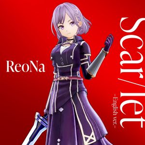 『ReoNa - Scar/let -English ver.-』収録の『Scar/let -English ver.-』ジャケット