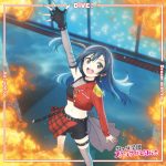 『優木せつ菜(楠木ともり) - DIVE！』収録の『Dream with You / Poppin' Up! / DIVE！』ジャケット