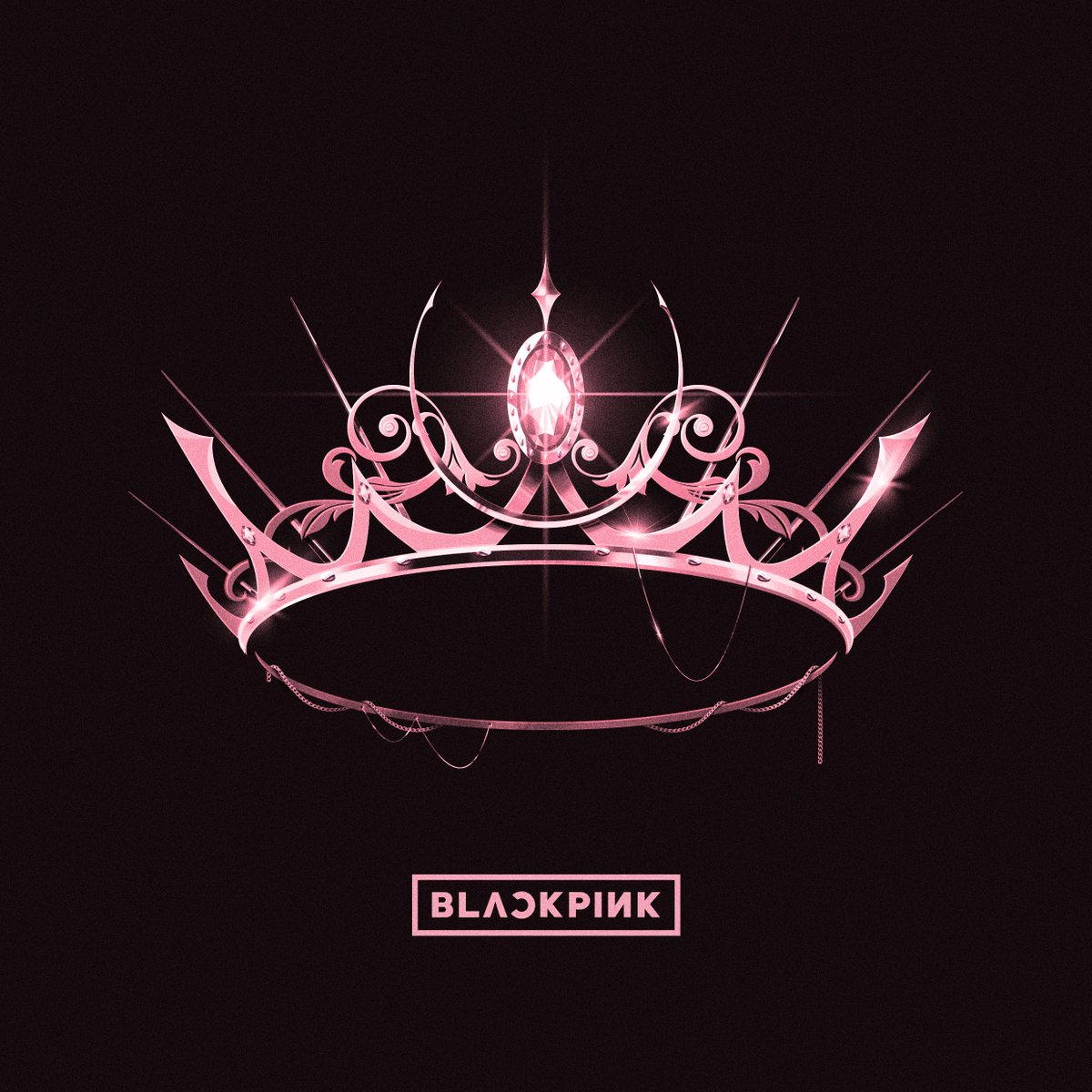 『BLACKPINK - Lovesick Girls』収録の『THE ALBUM』ジャケット
