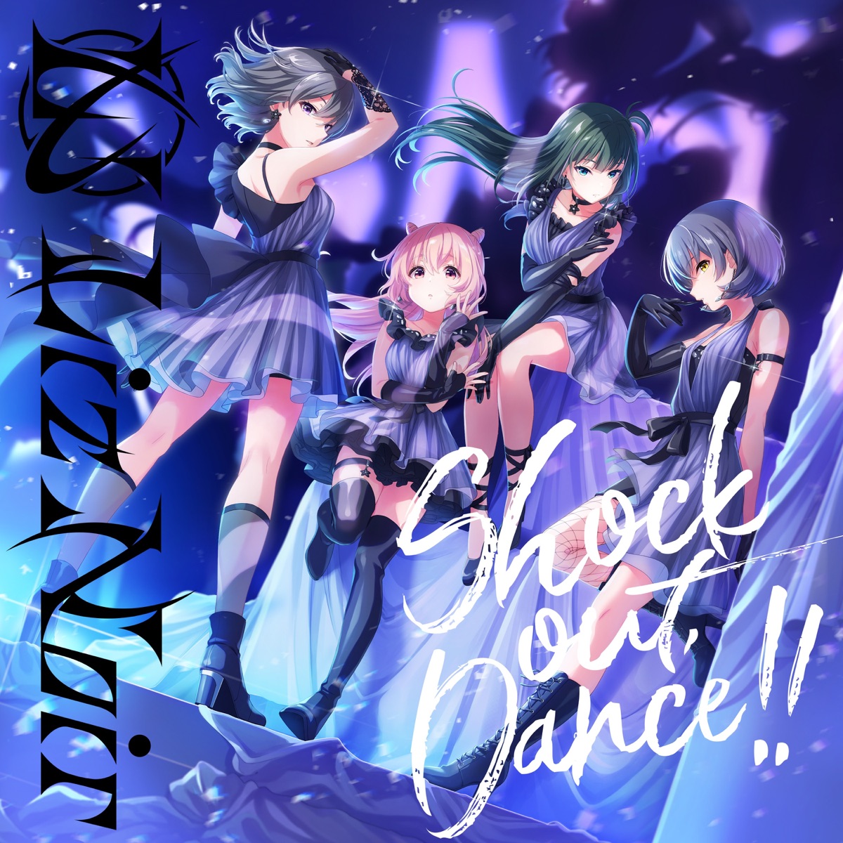 Cover art for『LizNoir - Shock out, Dance!!』from the release『Shock out, Dance!!