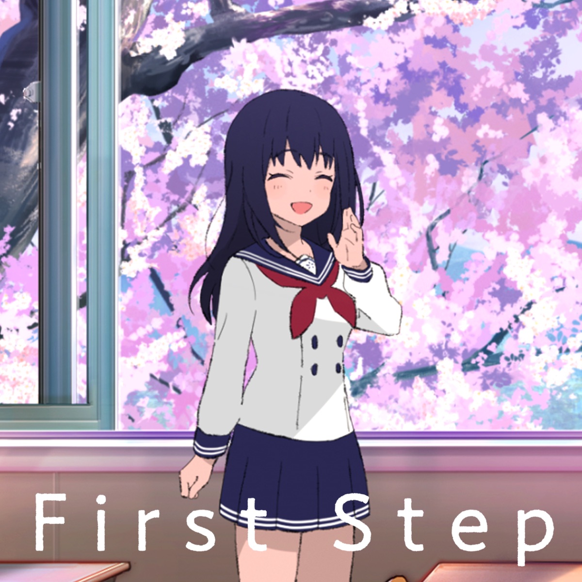 『長瀬麻奈(神田沙也加) - First Step 歌詞』収録の『First Step』ジャケット