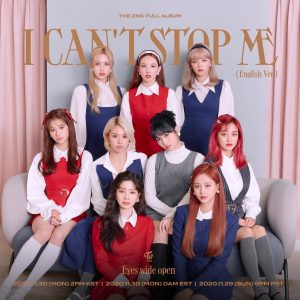 『TWICE - I CAN’T STOP ME (English Ver.)』収録の『I CAN’T STOP ME (English Ver.)』ジャケット