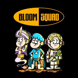 『BLOOM VASE - Real Time (feat. JiROMAN & ove)』収録の『BLOOM SQUAD』ジャケット