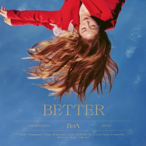 『BoA - Cut Me Off』収録の『BETTER - The 10th Album』ジャケット