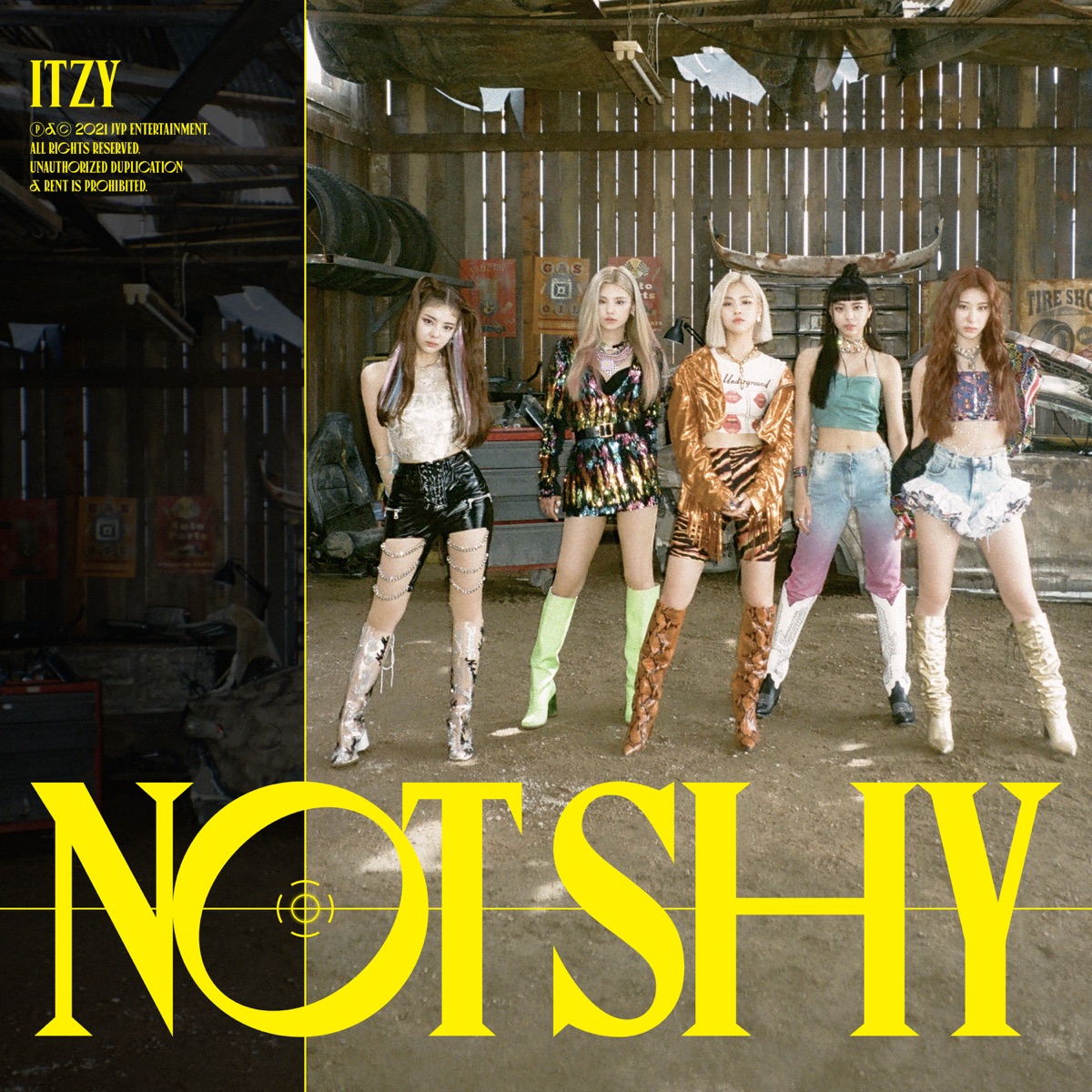 Itzy Not Shy English Ver Lyrics Lyrical Nonsense