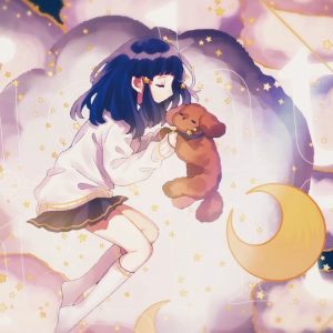 『まふまふ - ナイティナイト』収録の『Nighty night』ジャケット