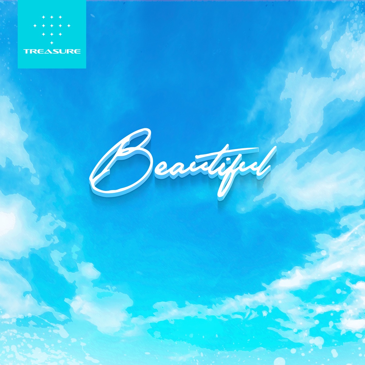 Cover for『TREASURE - BEAUTIFUL』from the release『BEAUTIFUL』