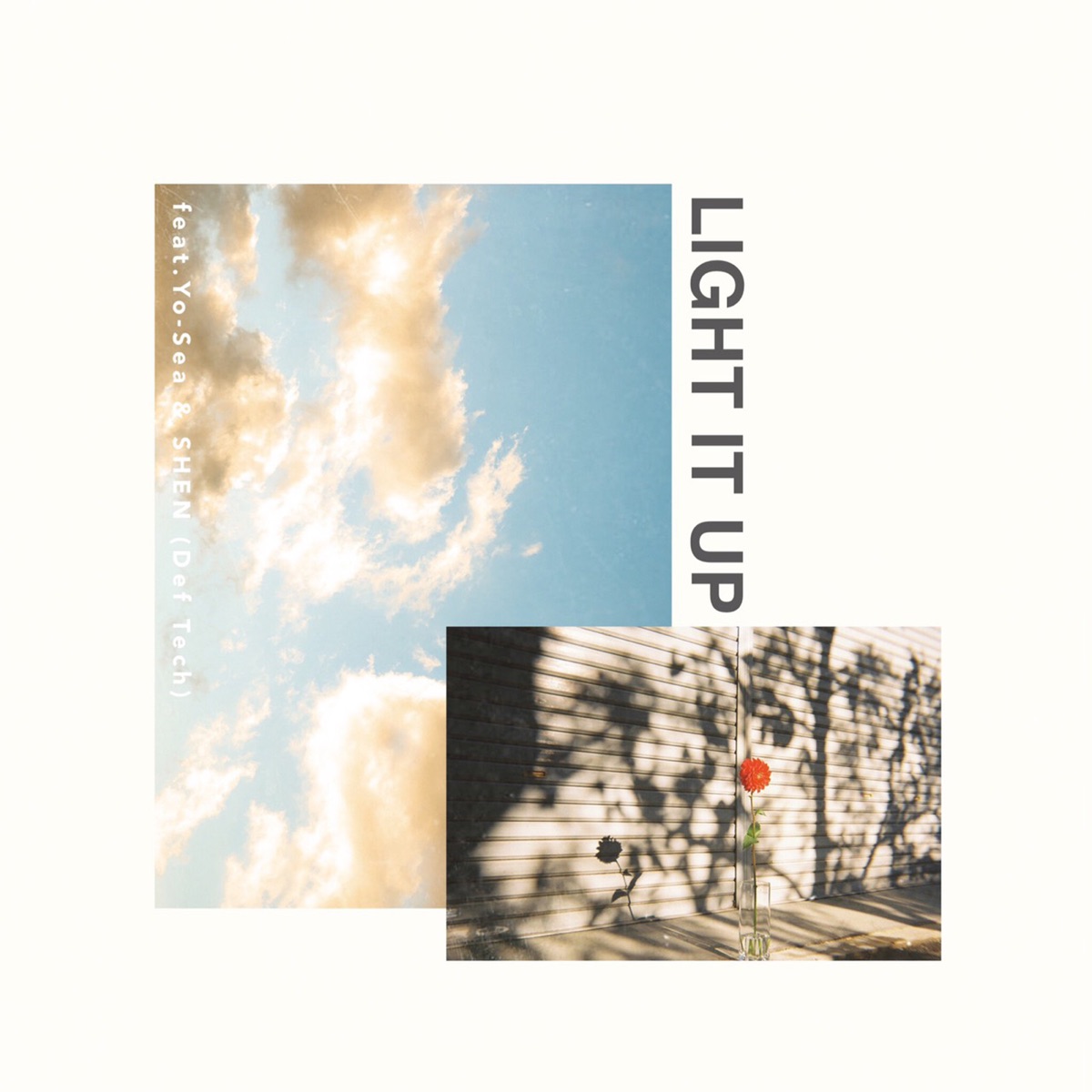 『iCE KiD - Light it up feat.Yo-Sea & Shen(Def Tech)』収録の『Light it up feat.Yo-Sea & Shen(Def Tech)』ジャケット