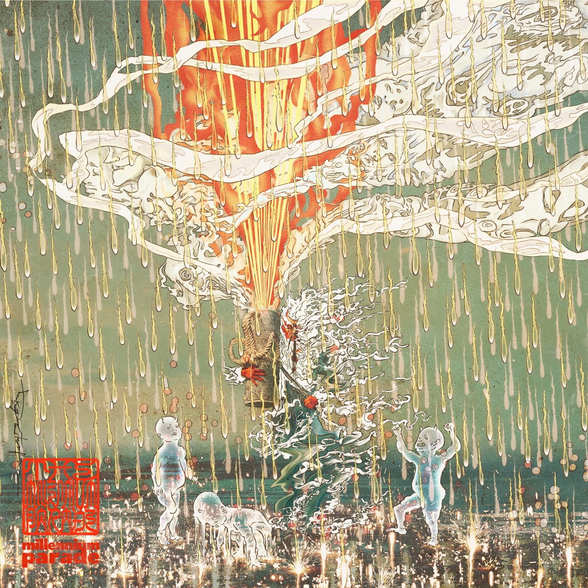 『millennium parade - Fireworks and Flying Sparks』収録の『THE MILLENNIUM PARADE』ジャケット