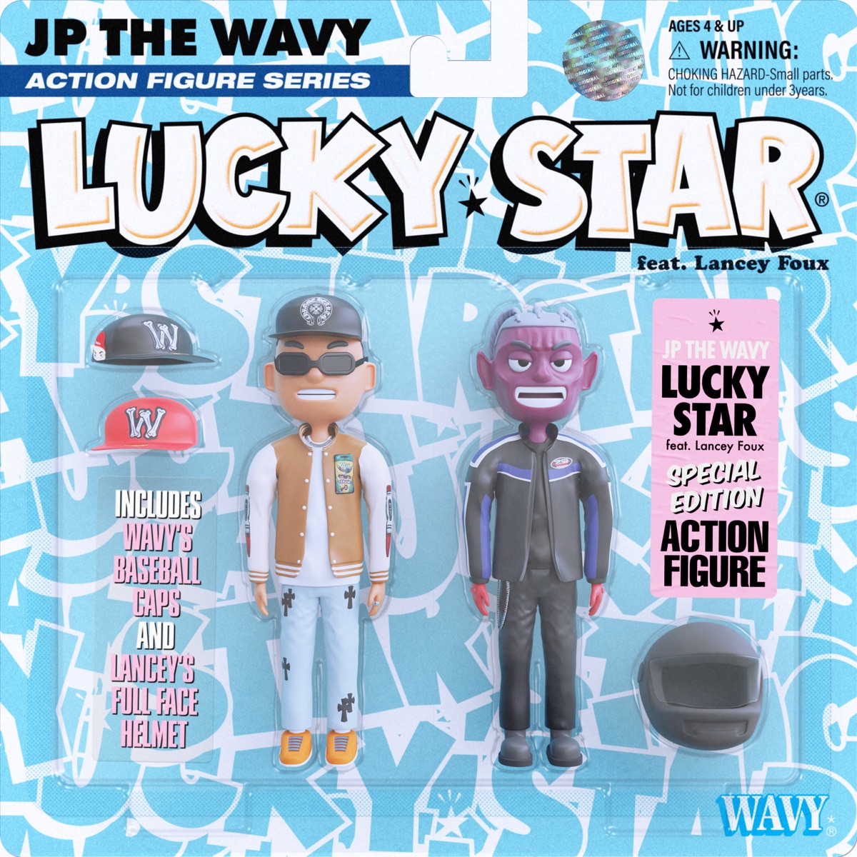 Cover art for『JP THE WAVY - Lucky Star feat. Lancey Foux』from the release『Lucky Star feat. Lancey Foux』