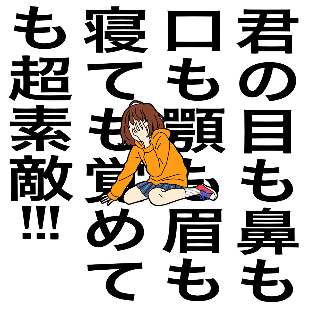 君の目も鼻も口も顎も眉も寝ても覚めても超素敵 歌詞 Shishamo Lyrical Nonsense 歌詞リリ