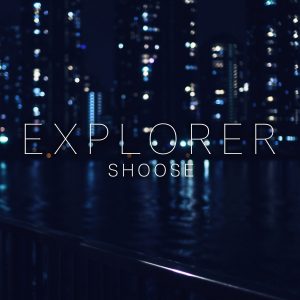 『しゅーず - EXPLORER』収録の『EXPLORER』ジャケット