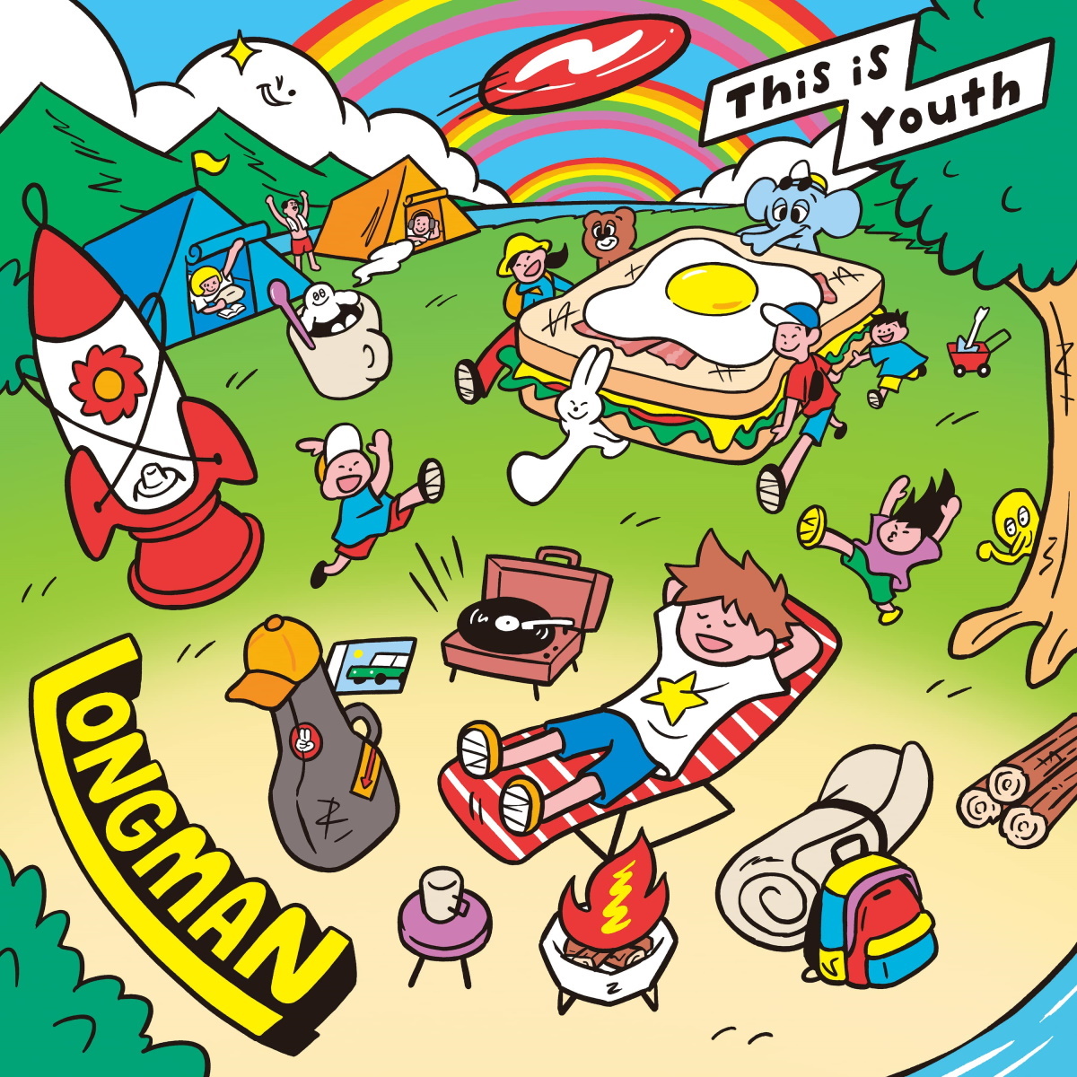 『LONGMAN - Hello Youth』収録の『This is Youth』ジャケット