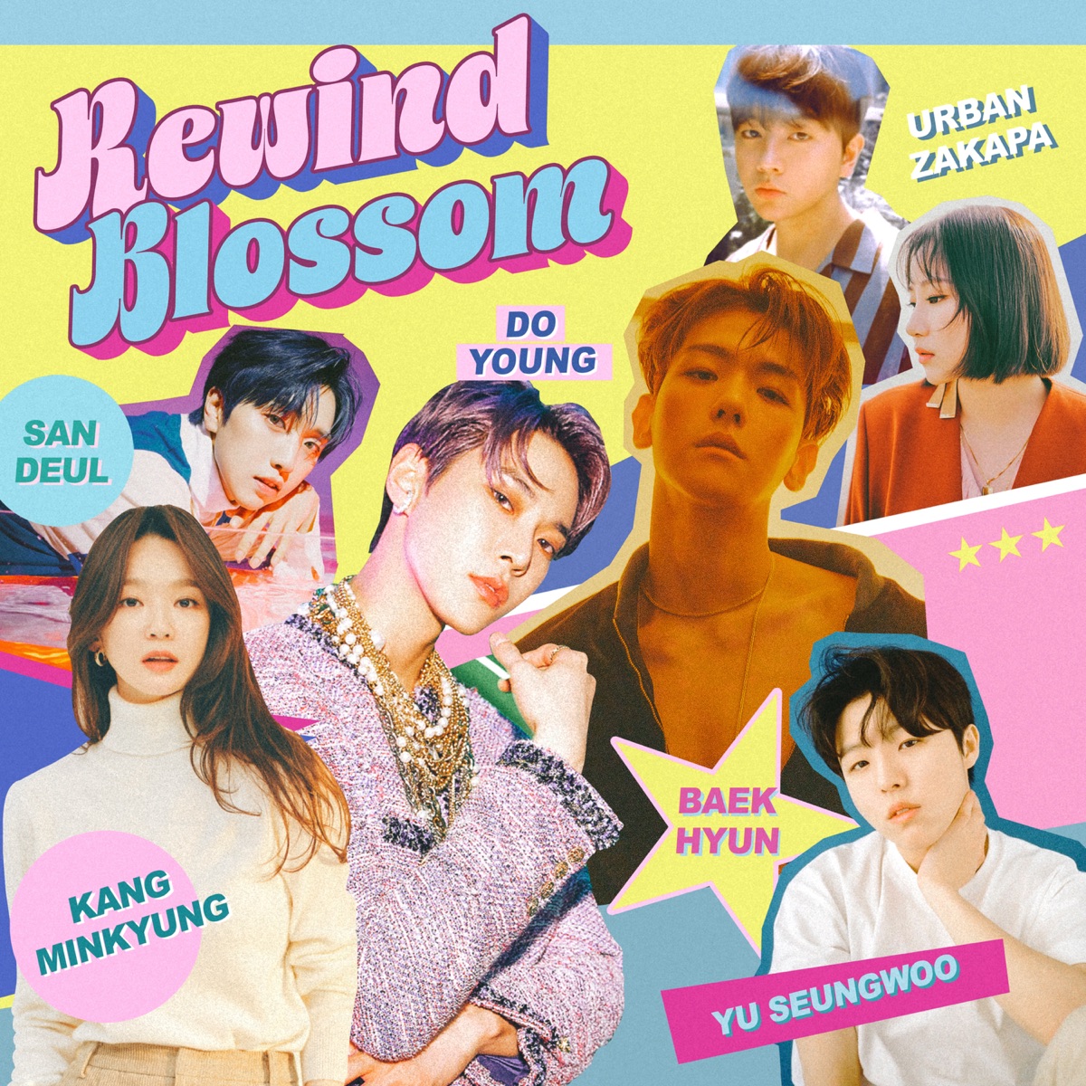 Cover art for『BAEKHYUN, DOYOUNG - Doll』from the release『Rewind : Blossom Side A