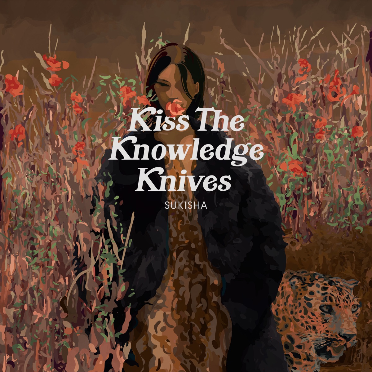 『SUKISHA - Kiss The Knowledge Knives (feat. 空音, Rin音, FARMHOUSE, ぜったくん & Kou-kei)』収録の『Kiss The Knowledge Knives』ジャケット