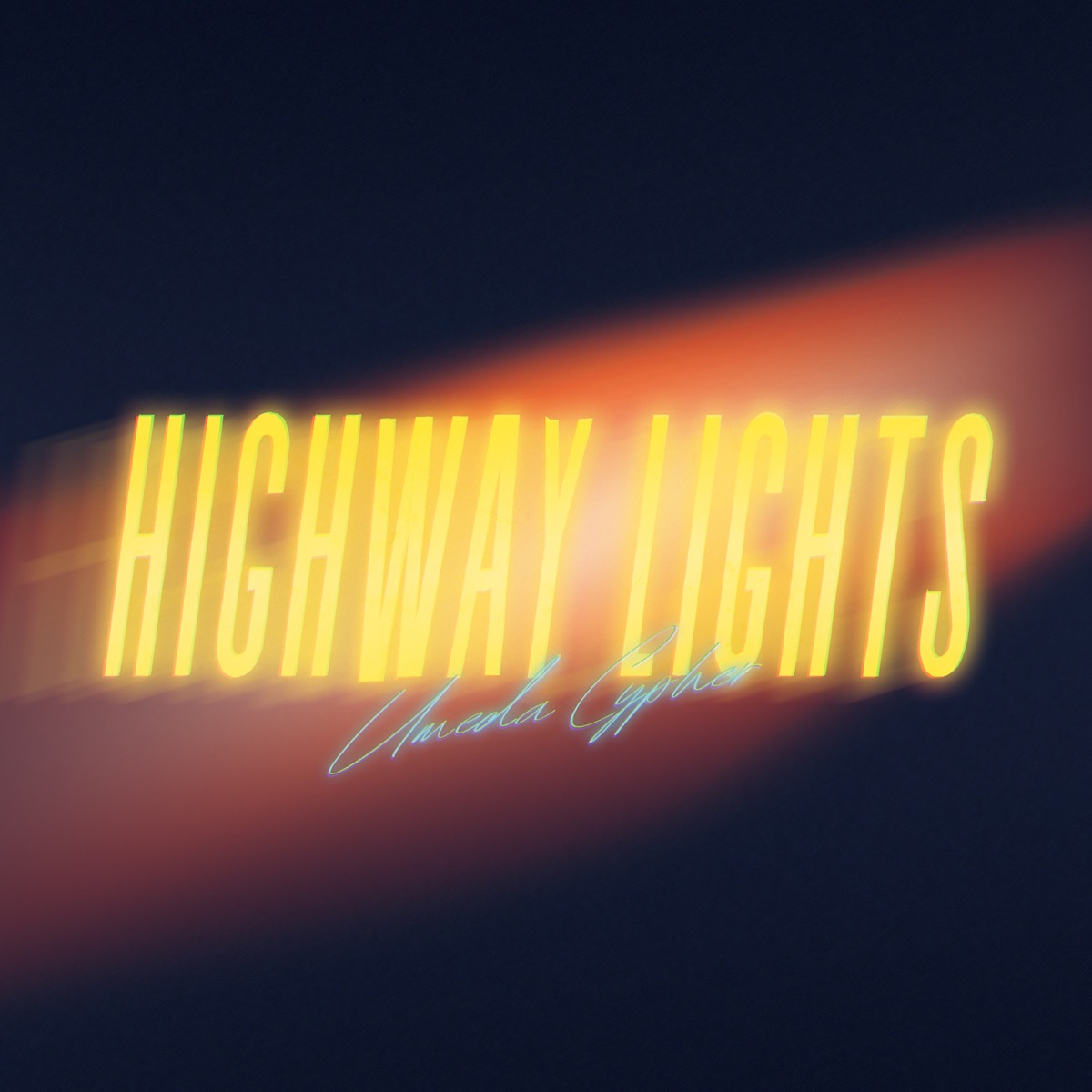 『梅田サイファー - Highway Lights (feat. ふぁんく, peko, KennyDoes, テークエム, KZ & コーラ)』収録の『Highway Lights (feat. ふぁんく, peko, KennyDoes, テークエム, KZ & コーラ)』ジャケット