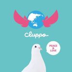 『cluppo - PEACE&LOVE』収録の『 PEACE&LOVE』ジャケット