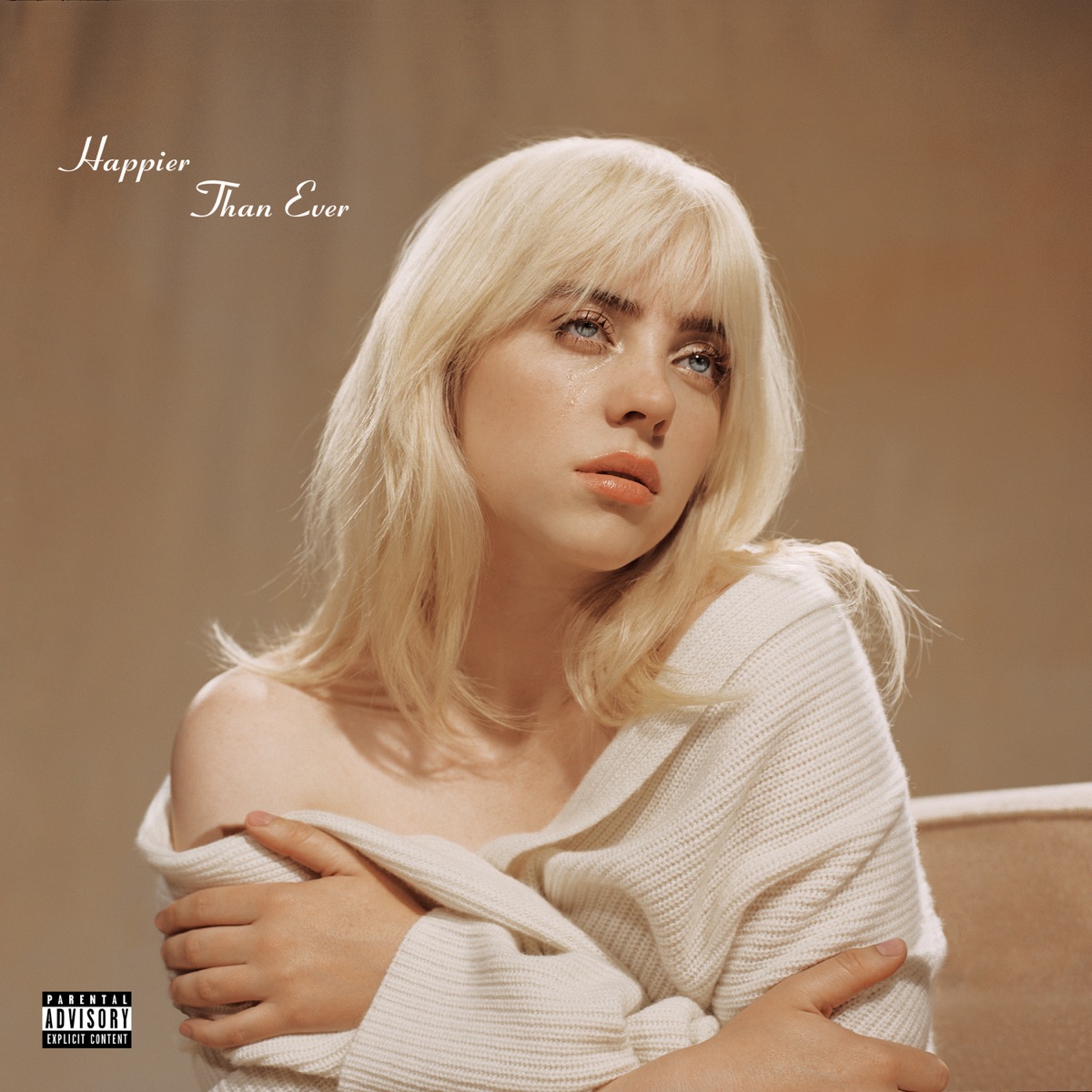 Cover for『Billie Eilish - Happier Than Ever』from the release『Happier Than Ever』