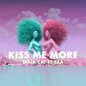 『Doja Cat - Kiss Me More (feat. SZA)』収録の『Kiss Me More (feat. SZA)』ジャケット