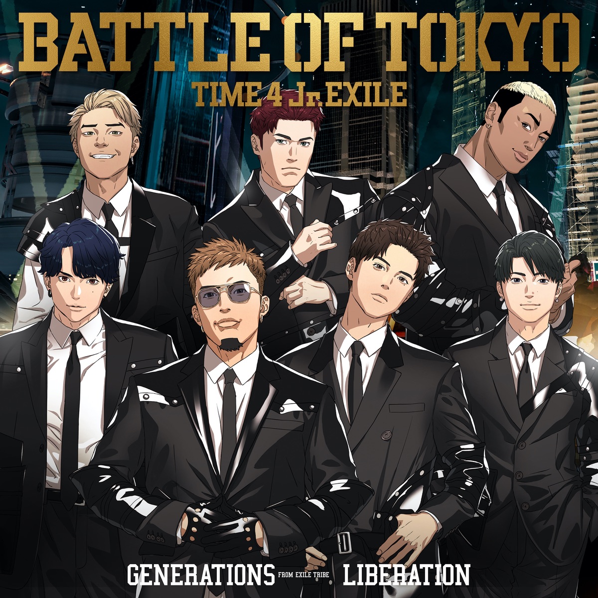 『GENERATIONS from EXILE TRIBE - LIBERATION』収録の『LIBERATION』ジャケット