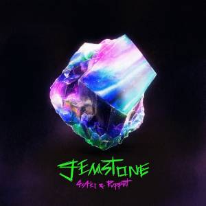 Cover art for『4s4ki - gemstone feat. Puppet』from the release『gemstone feat. Puppet』