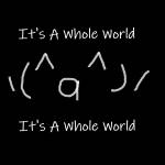 『そーいち - It's A Whole World』収録の『It's A Whole World』ジャケット