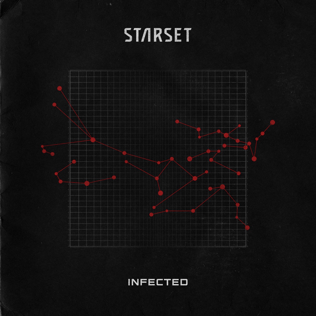 『STARSET - INFECTED』収録の『INFECTED』ジャケット