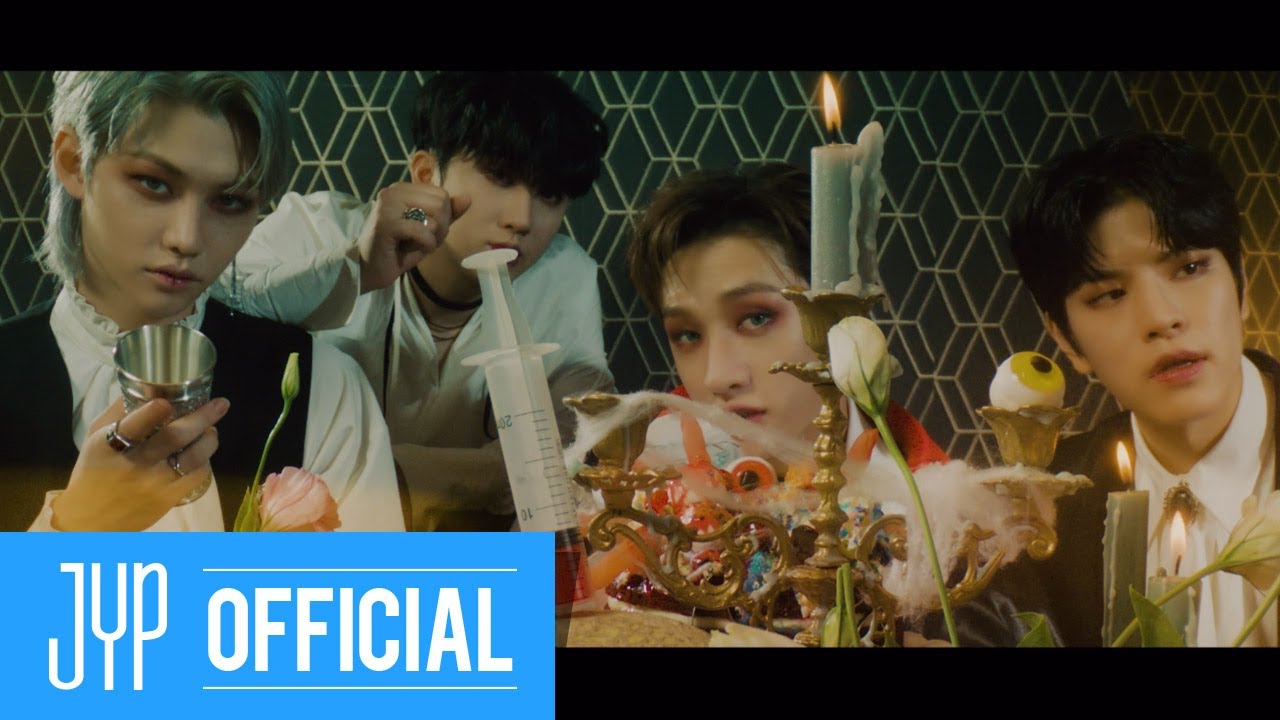 『Bang Chan, Changbin, Felix, Seungmin (Stray Kids) - 오늘 밤 나는 불을 켜 (Up All Night)』収録の『오늘 밤 나는 불을 켜』ジャケット