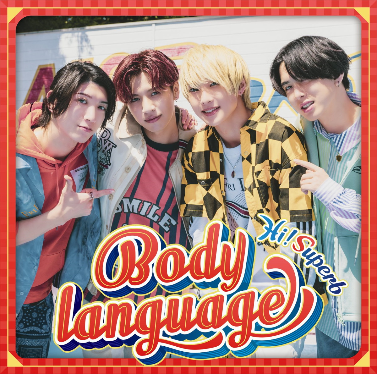 『Hi!Superb - Body language 歌詞』収録の『Body language』ジャケット