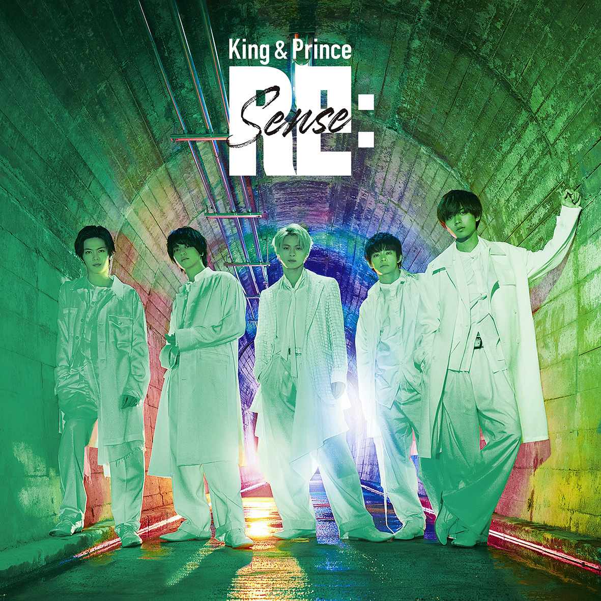 『King & Prince - BUBBLES & TROUBLES 歌詞』収録の『Re:Sense』ジャケット
