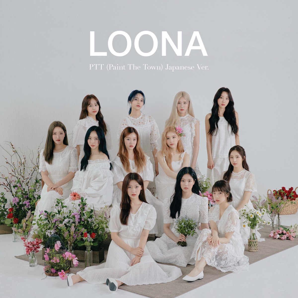 LOONA - PTT (Paint The Town) [Japanese Ver.] English Translation Lyrics ...