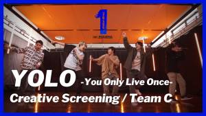 『Team C (ショウタ、シュント、レイ、ルイ、タイキ) - YOLO -You Only Live Once-』収録の『YOLO -You Only Live Once-』ジャケット