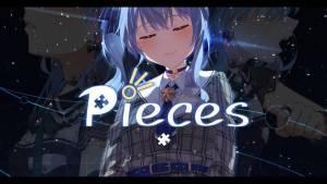 『星街すいせい - PIECES』収録の『PIECES』ジャケット