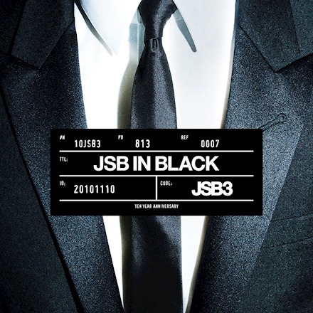 『三代目 J Soul Brothers from EXILE TRIBE - JSB IN BLACK』収録の『JSB IN BLACK』ジャケット