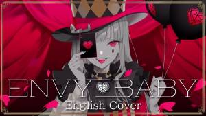 Cover art for『Mori Calliope - Envy Baby (English Cover)』from the release『Envy Baby (English Cover)』