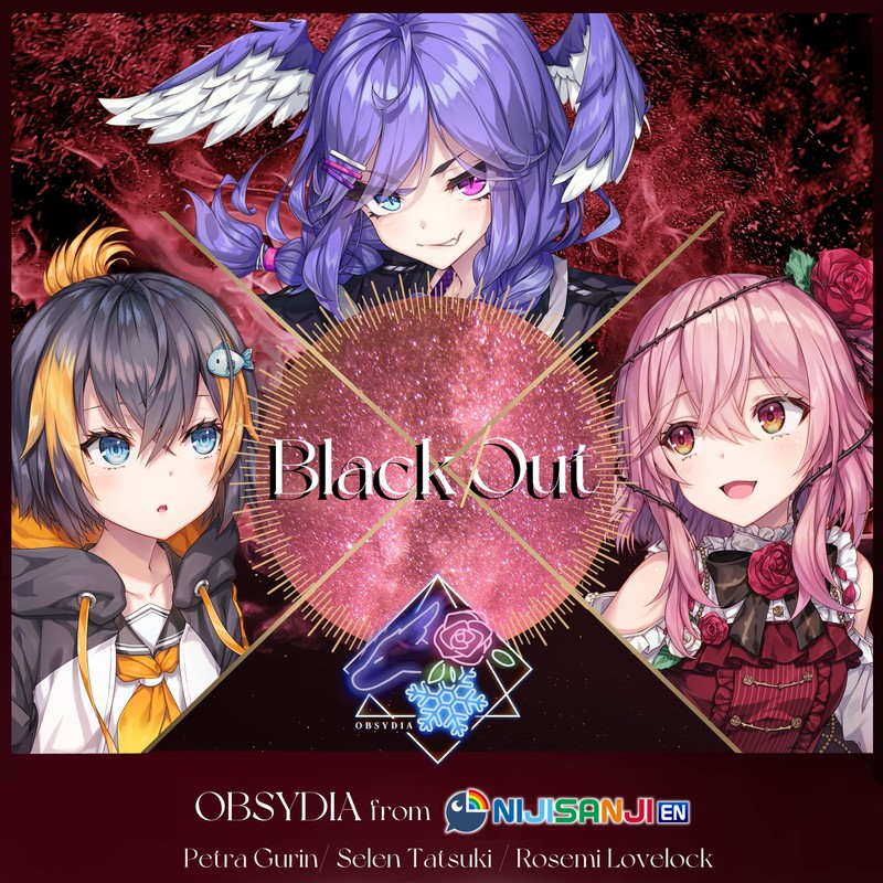 Cover art for『OBSYDIA - Black Out』from the release『Black Out