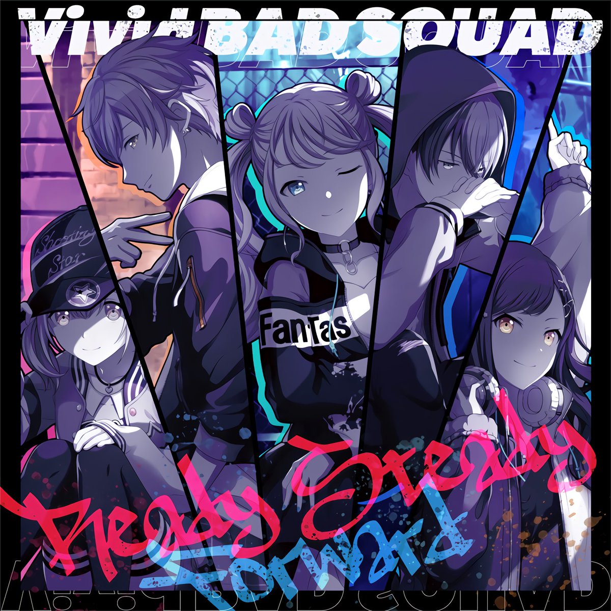 Cover art for『Vivid BAD SQUAD - Ready Steady feat. Hatsune Miku (Prod. Giga)』from the release『Ready Steady/Forward』