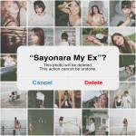 『FAKY - Sayonara My Ex』収録の『Sayonara My Ex』ジャケット