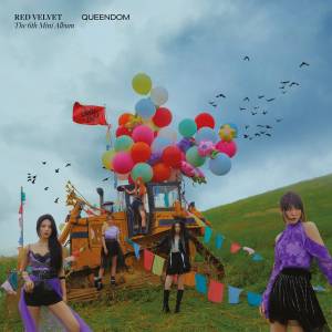 Cover art for『Red Velvet - Knock On Wood』from the release『Queendom - The 6th Mini Album』