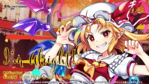 Cover art for『Touhou LostWord feat. KIHOW from MYTH & ROID × A-One - I'm Alright!』from the release『I'm Alright!』