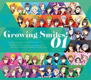 『315 ALLSTARS - Growing Smiles!』収録の『THE IDOLM＠STER SideM GROWING SIGN＠L 01 Growing Smiles!』ジャケット