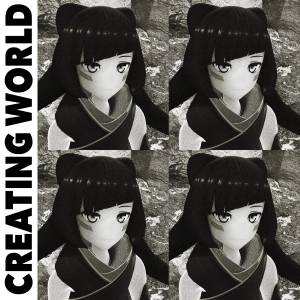 『AZKi - Creating world』収録の『Creating world』ジャケット