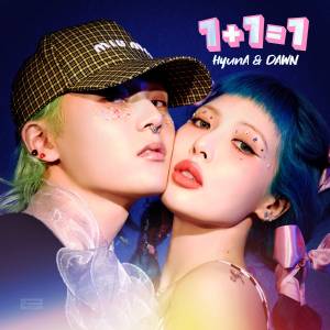 Cover art for『HyunA&DAWN - Deep Dive』from the release『[➊+➊=➊]』