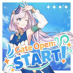 『Pavolia Reine - Gate Open: START!』収録の『Gate Open: START!』ジャケット