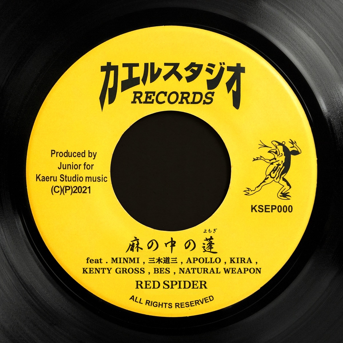 麻の中の蓬 レコード レッドスパイダー レコード