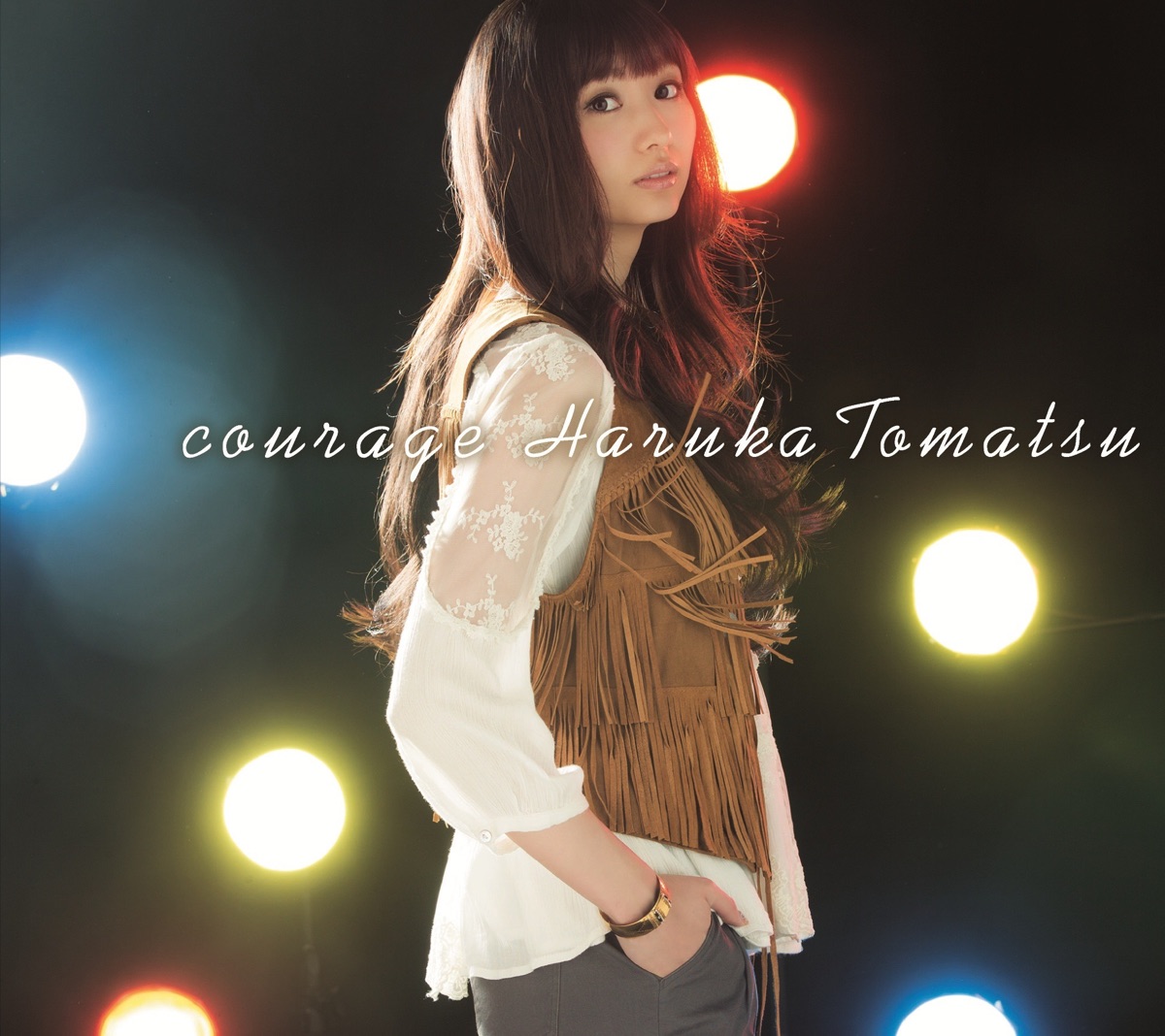 Cover art for『Haruka Tomatsu - Separate Ways』from the release『courage』