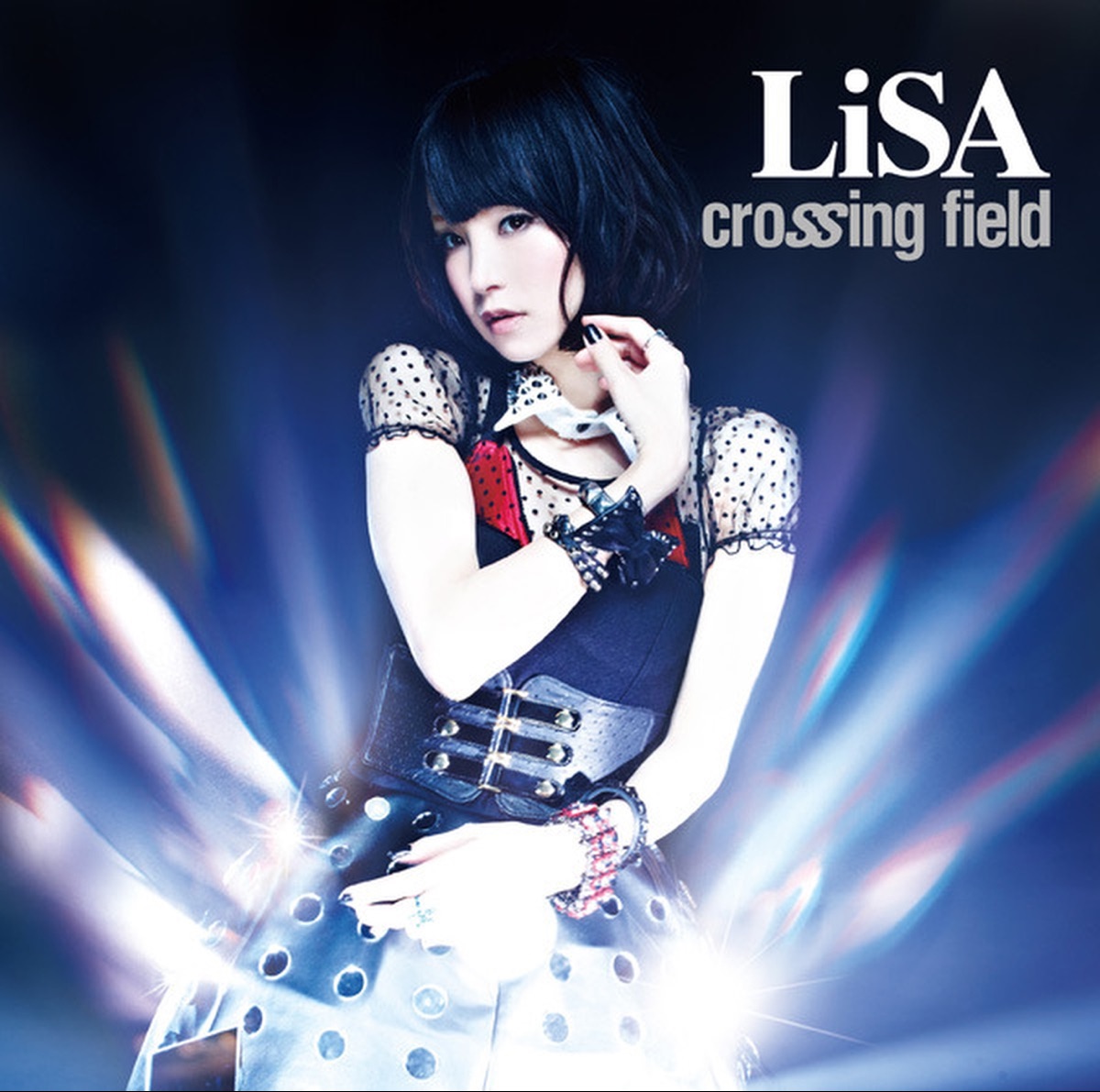 『LiSA - crossing field』収録の『crossing field』ジャケット